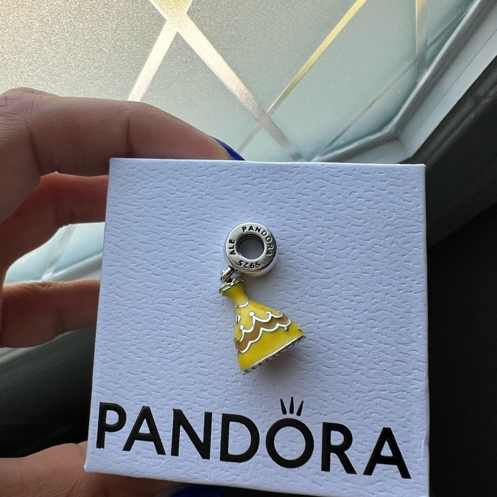 Pandora Disney Princess Belle Dress Charm